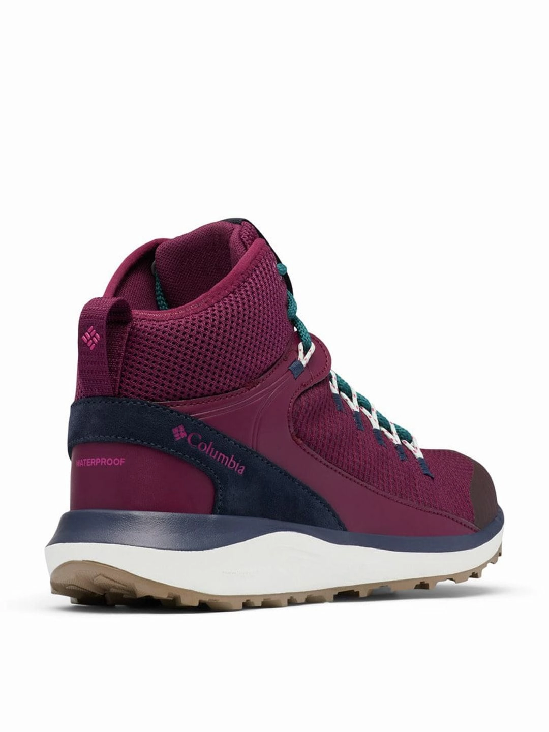 Waterproof Shoes For Golf Columbia Women Purple TRAILSTORM MID WATERPROOF