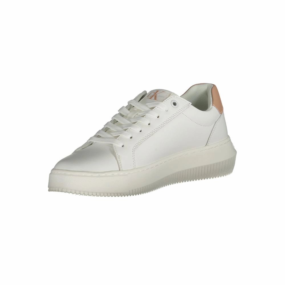 Calvin Klein White Leather Women Sneaker Rihanna Sneakers