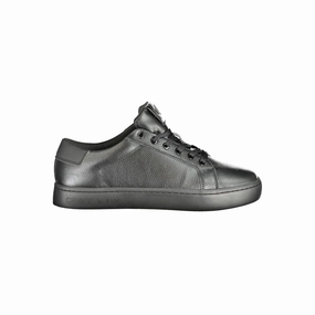 Casual Summer Shoes Calvin Klein Black Polyethylene Men Sneaker
