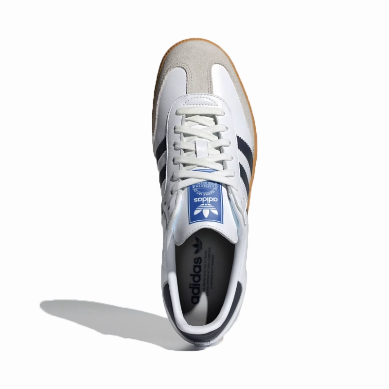 adidas - Samba OG - Cloud White/Night Indigo - Unisex [IF3814] Adidas Knit Shoes