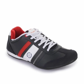 Business Casual With Tennis Shoes Force 10 Men's Blue Casual Lacing Shoes (LB09-52)