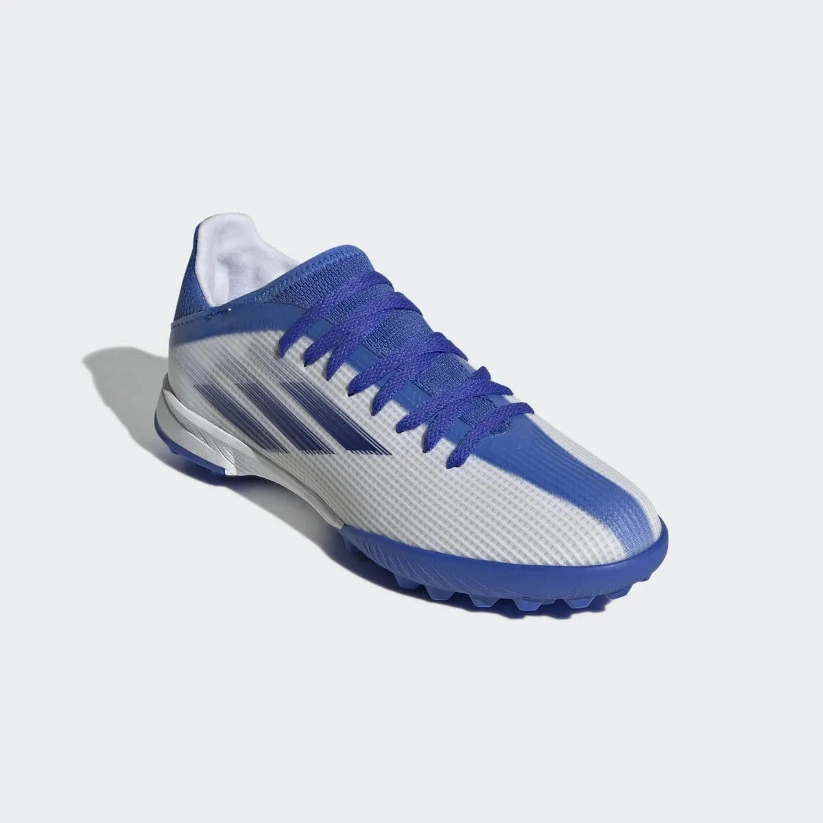 Adidas Super Sleek 72 Shoes adidas JR X Speedflow .3 Turf - White-Blue