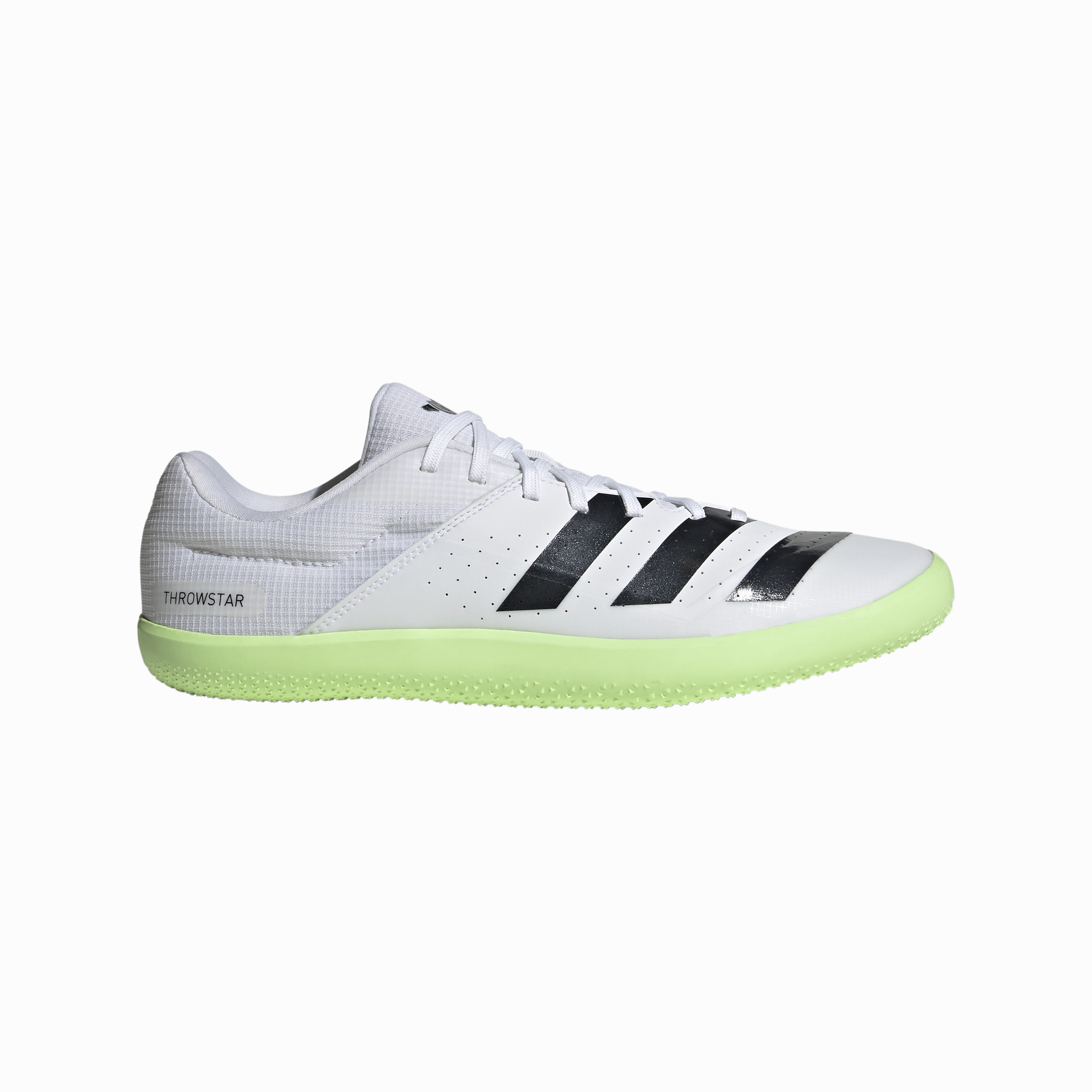 Unisex Throwstar (Cloud White/Core Black/Green Spark) Adidas Cool Shoes