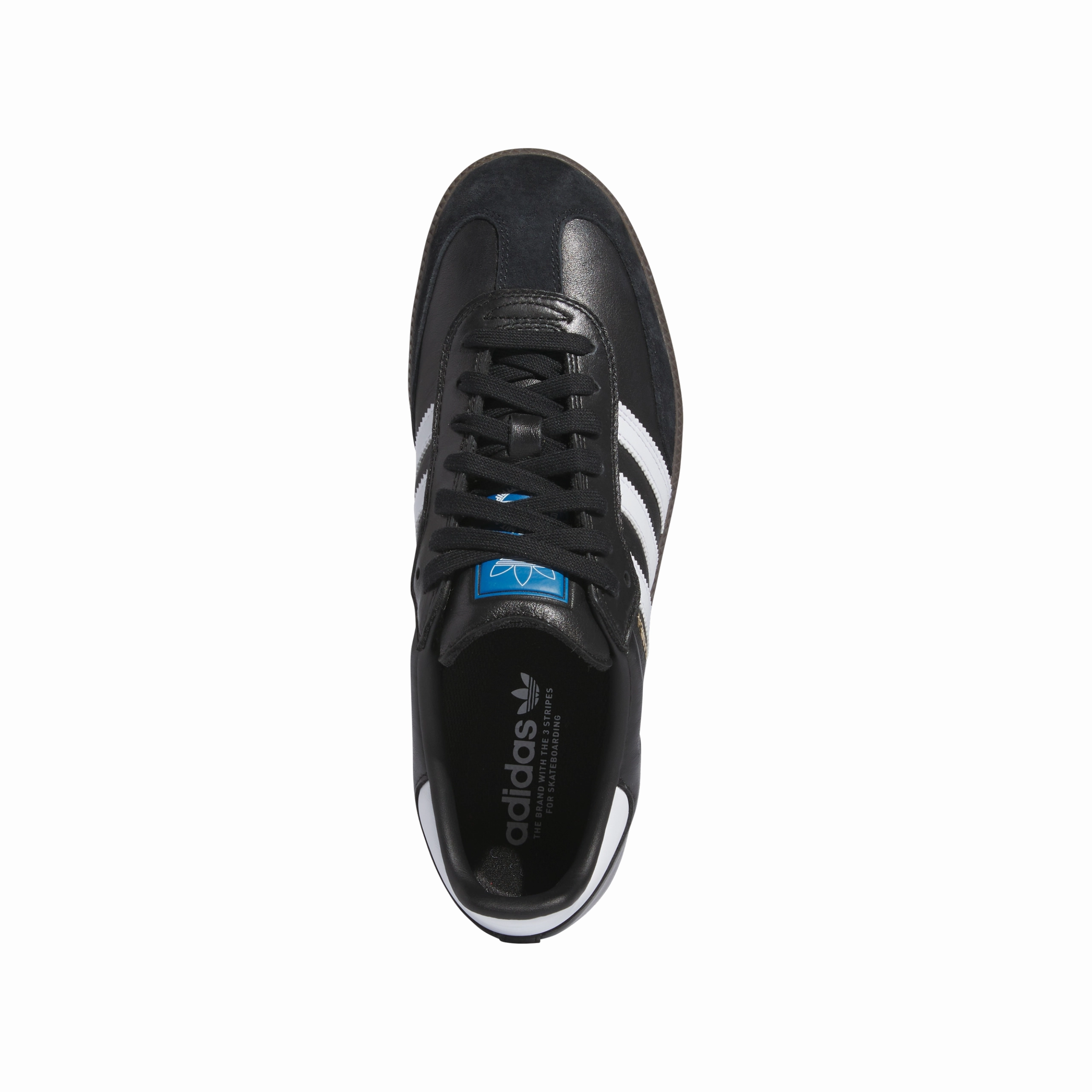 Adidas Skateboarding Samba ADV Shoes - Core Black / Cloud White / Gum (IE3100) Kevin Garnett Adidas Basketball Shoes