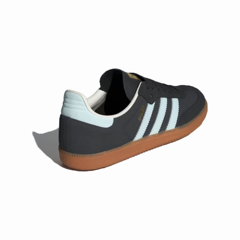 Ambition Adidas Shoes adidas - Samba OG - Carbon/Almost Blue - Women's [ID0493]