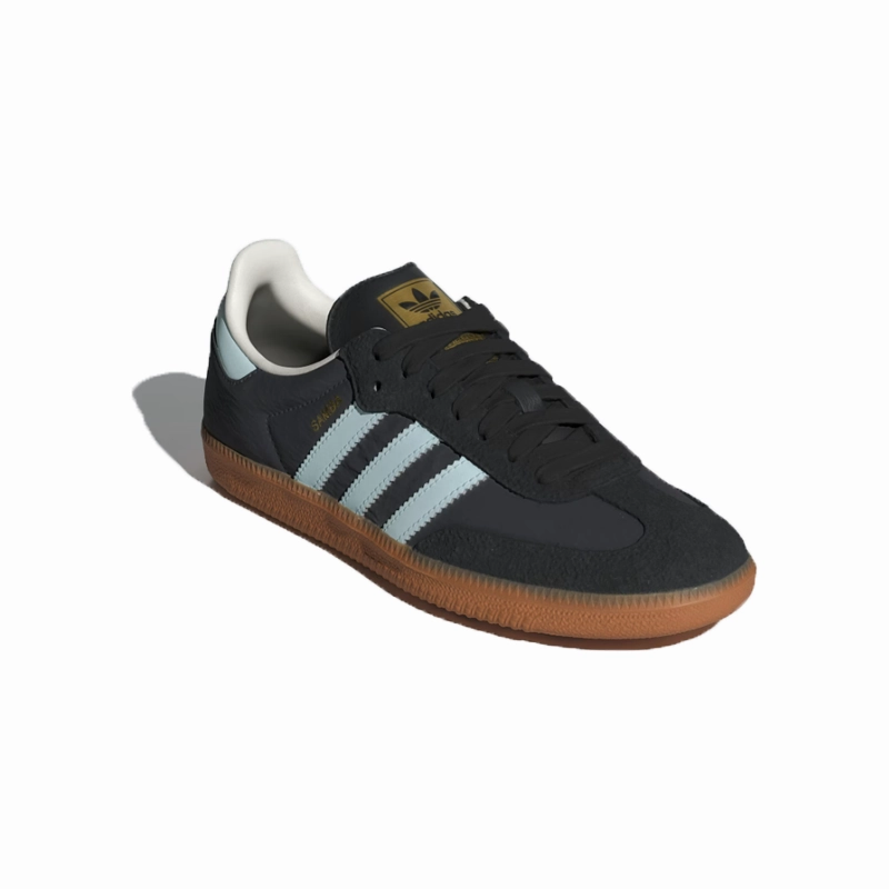 Shoes Adidas Samba adidas - Samba OG - Carbon/Almost Blue - Women's [ID0493]