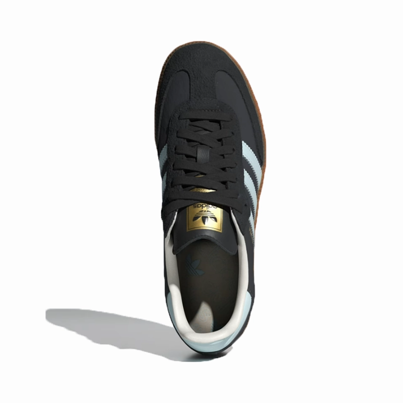 adidas - Samba OG - Carbon/Almost Blue - Women's [ID0493] Adidas Running Shoes Comfort Under 100