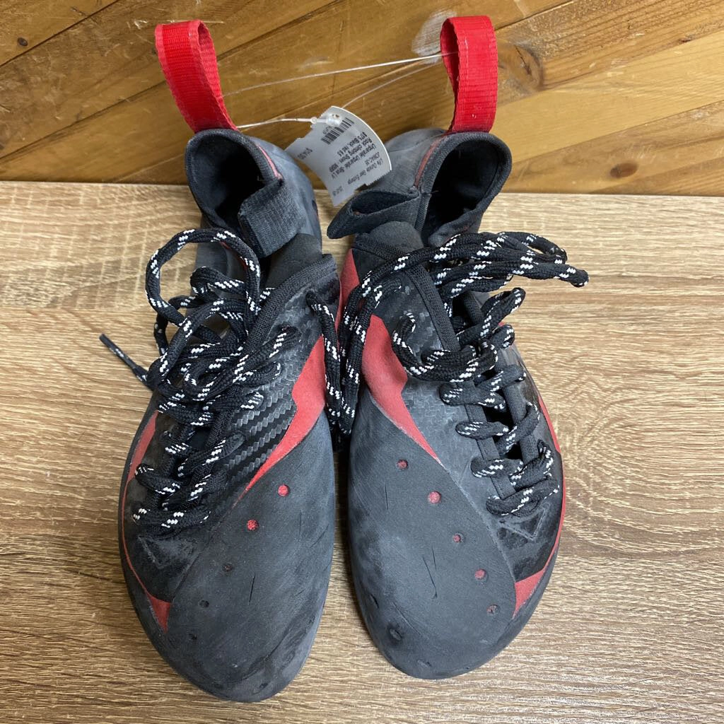 Best Training Climbing Shoes Unparallel -Sirus LV Rock climbing Shoes - MSRP $175: Black, red-unisex-6.5 - 41.5