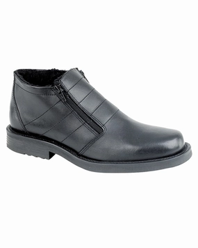 Roamers Mens Twin Zip Thermal Lined Boots Best Casual Minimalist Shoes