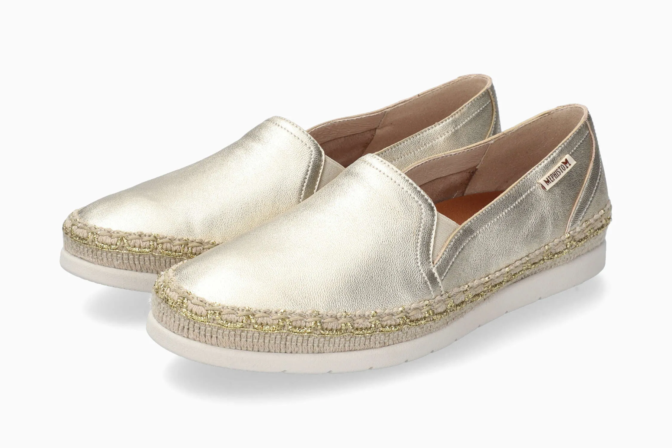 Women Flat Shoes Valina - Gold