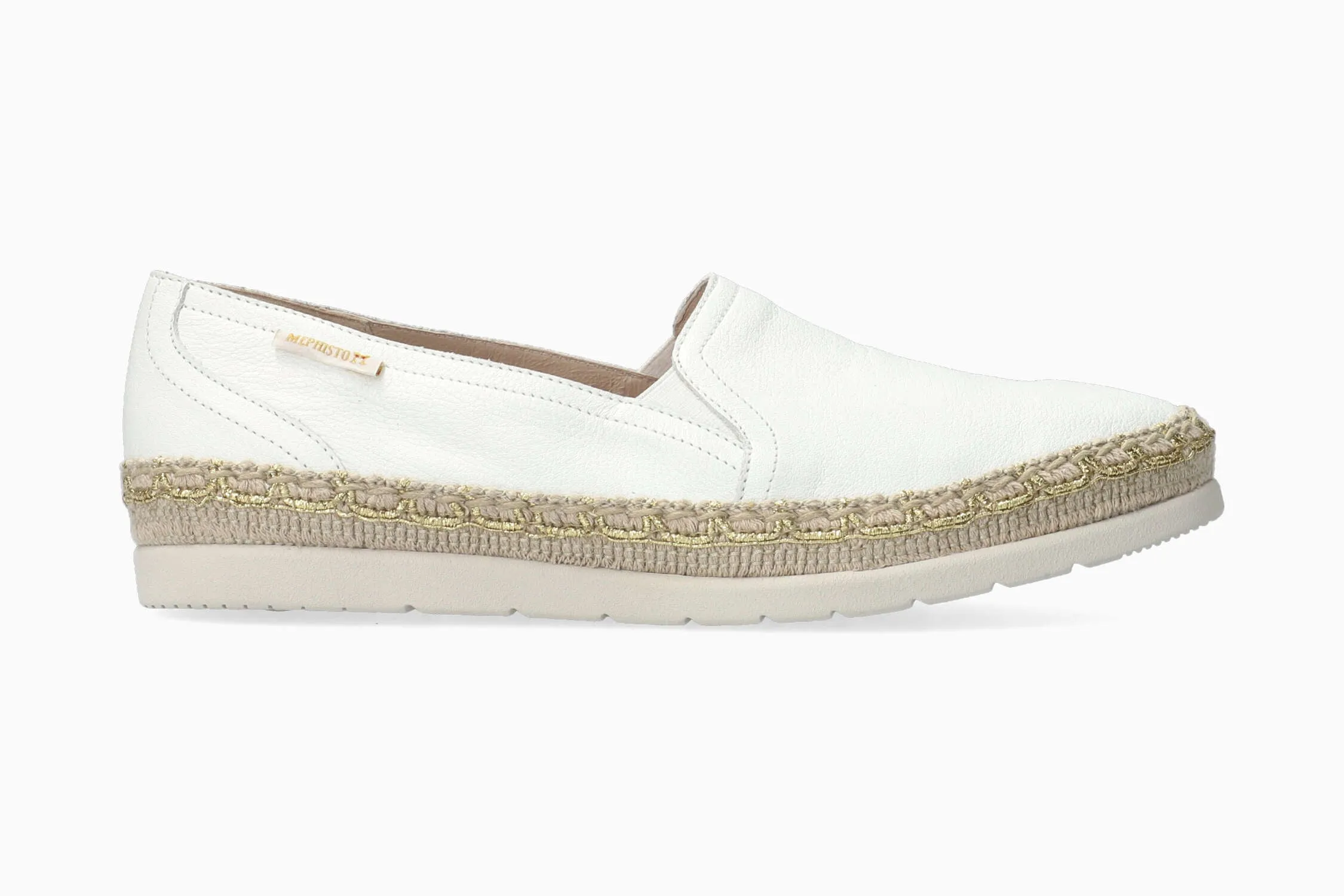 Pointe Shoe Flats Valina - White