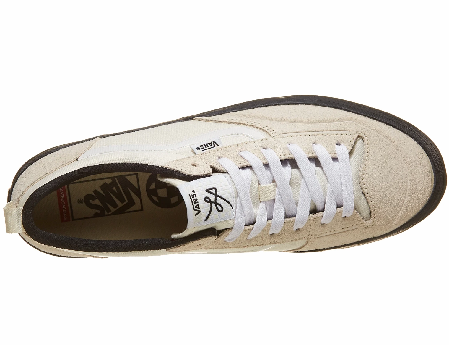 Orthopedic Skate Vans The Lizzie Low (Vintage White/Black)