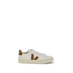 Super Flat Shoes Veja White Leather Low Top Sneakers