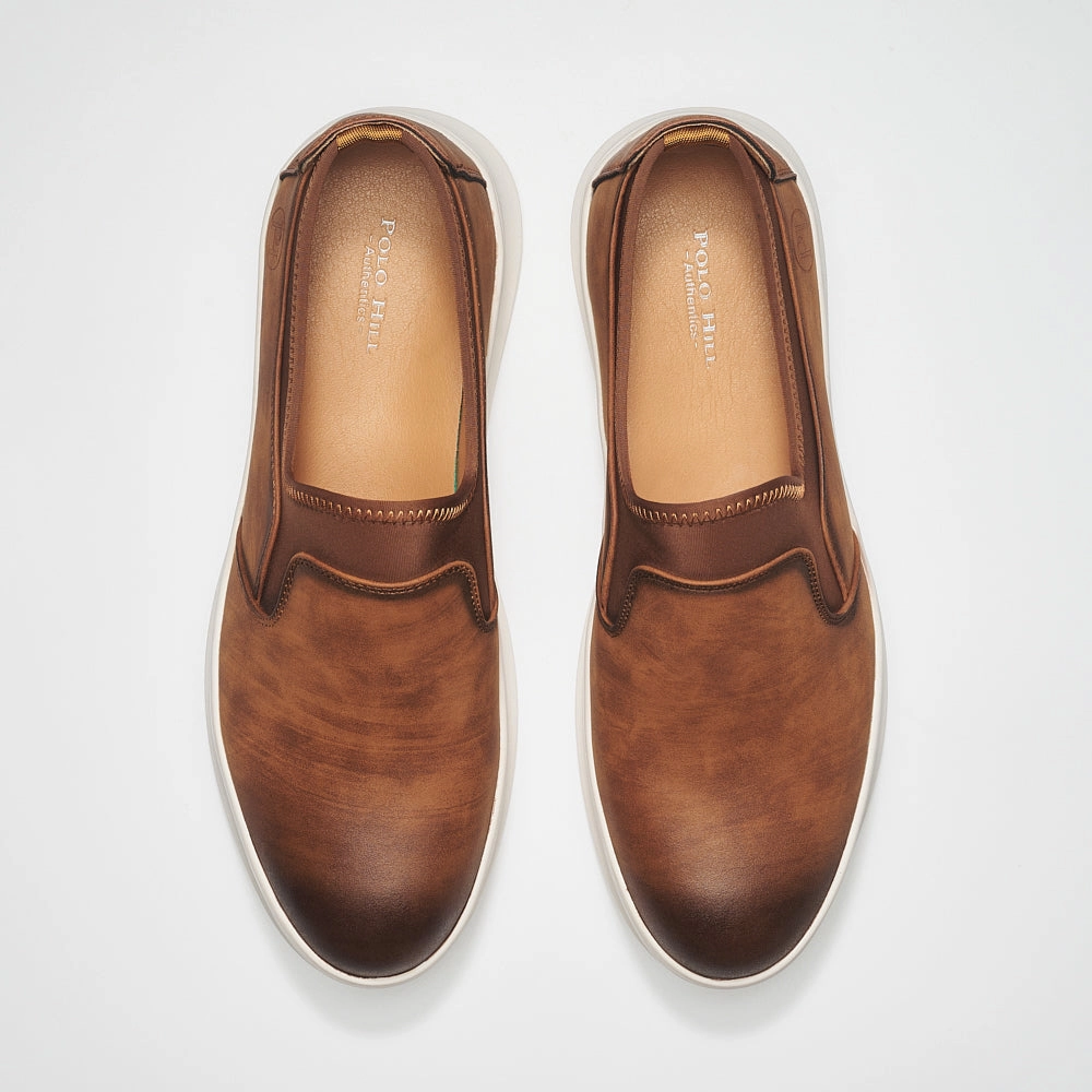 Men Slip On Laceless Boat Shoes Journee Collection Espadrille