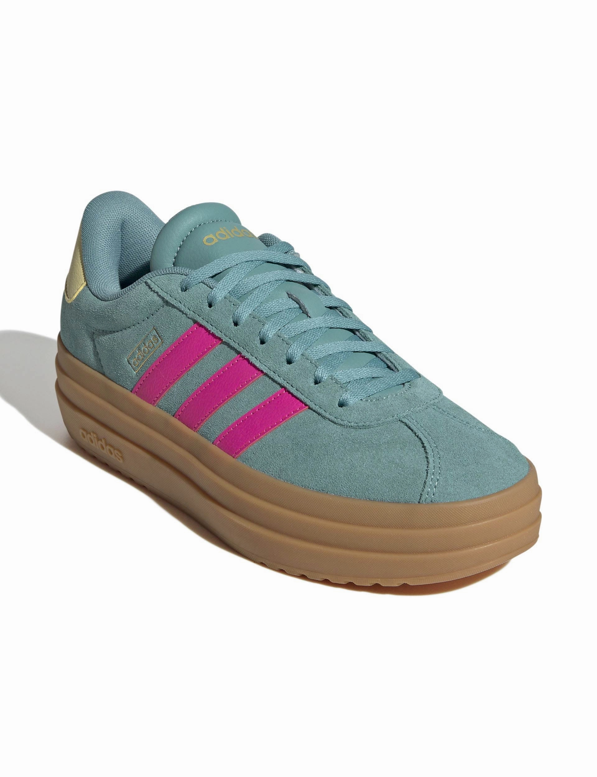 Adidas Climacool Shoes VL Court Bold Shoes - Powder Teal/Shock Pink/Powder Yellow