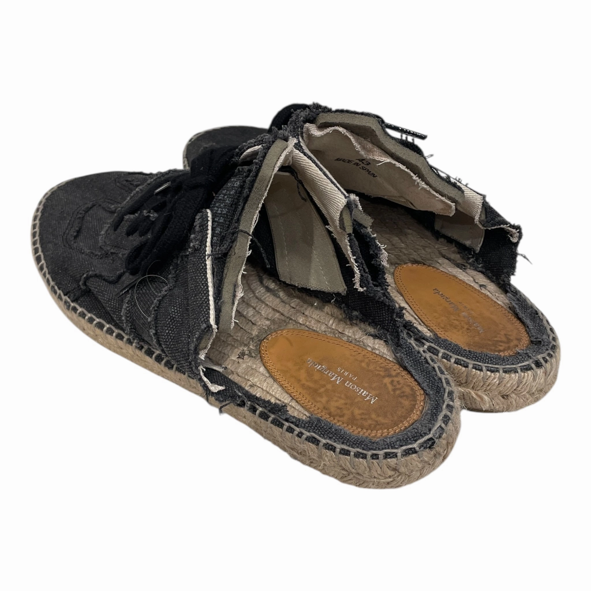 Maison Margiela/Espadrilles/EU 43/Cotton/GRY/U-Tip/REPLICA ESPADRILLES Seavees Cardiff Espadrille