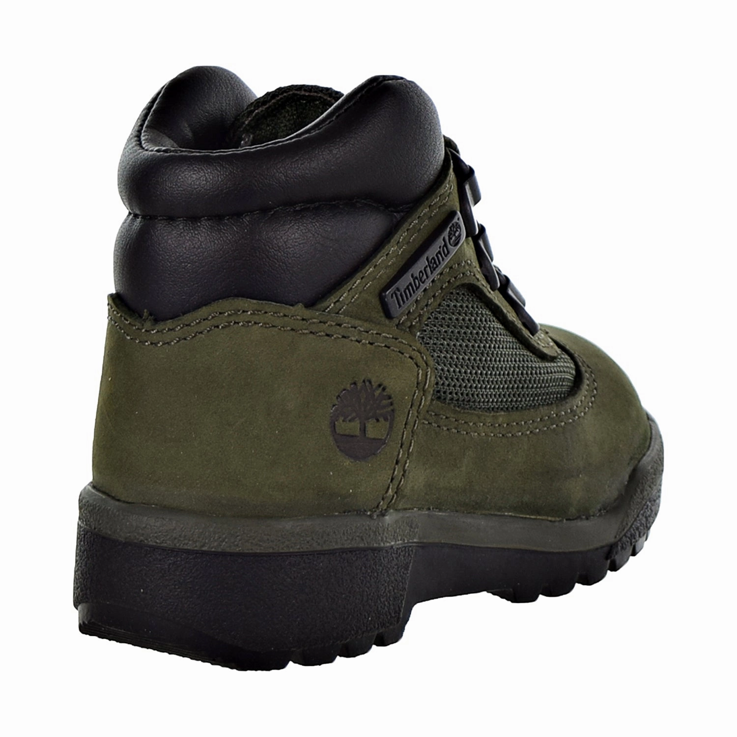 Timberland Field Boot L/F Mid Toddler Shoes Dark Green Complete Waterproof Shoes
