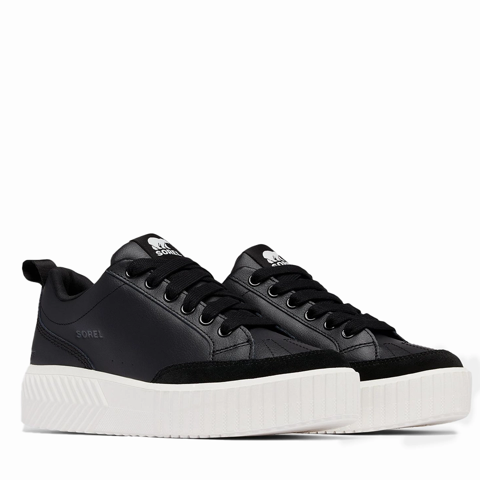 Sorel Women's ONA AVE Women's Low Waterproof Sneaker | Black/Sea Salt Waterproof Non Slip Shoes Covers