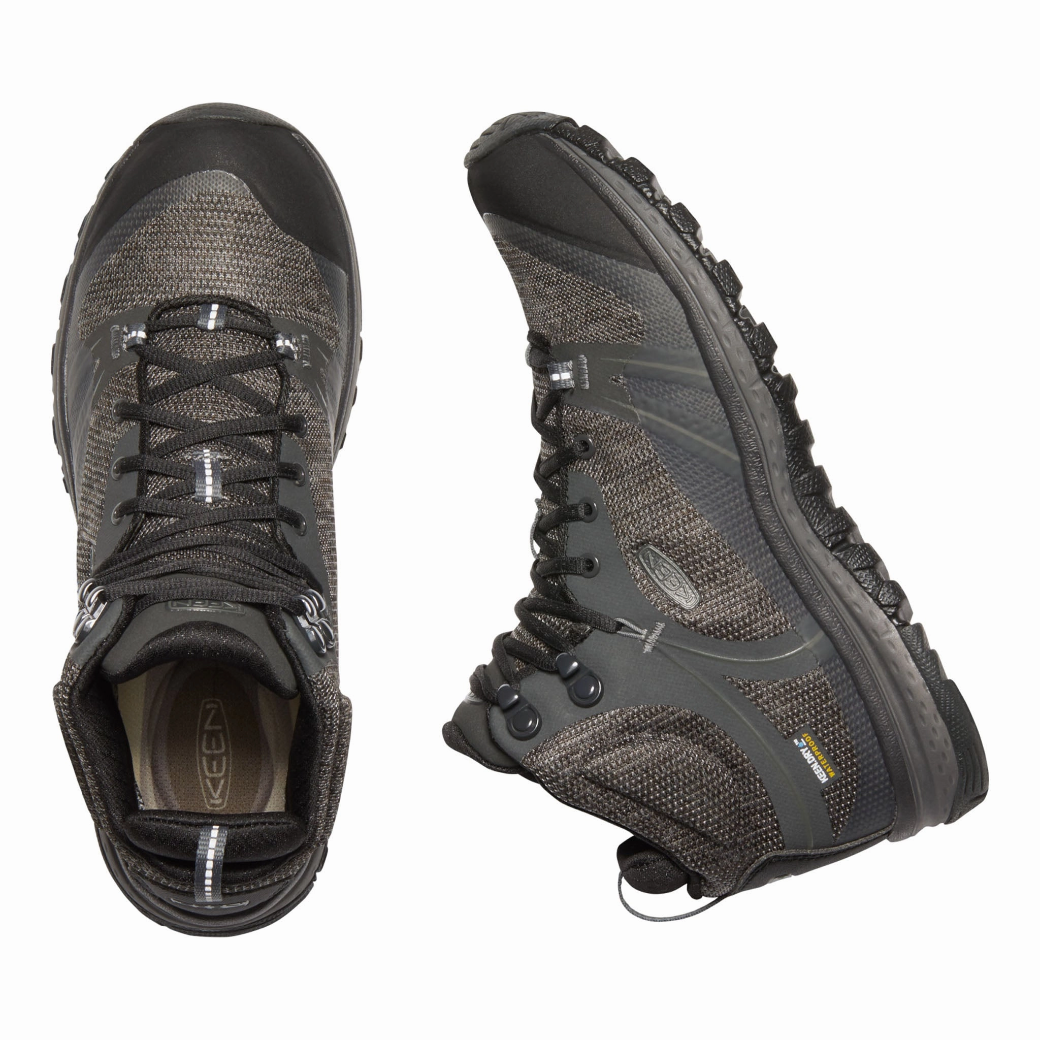 Women's Terradora Waterproof Boot Raven/Gargoyle Hiking Shoes Waterproof Near Me