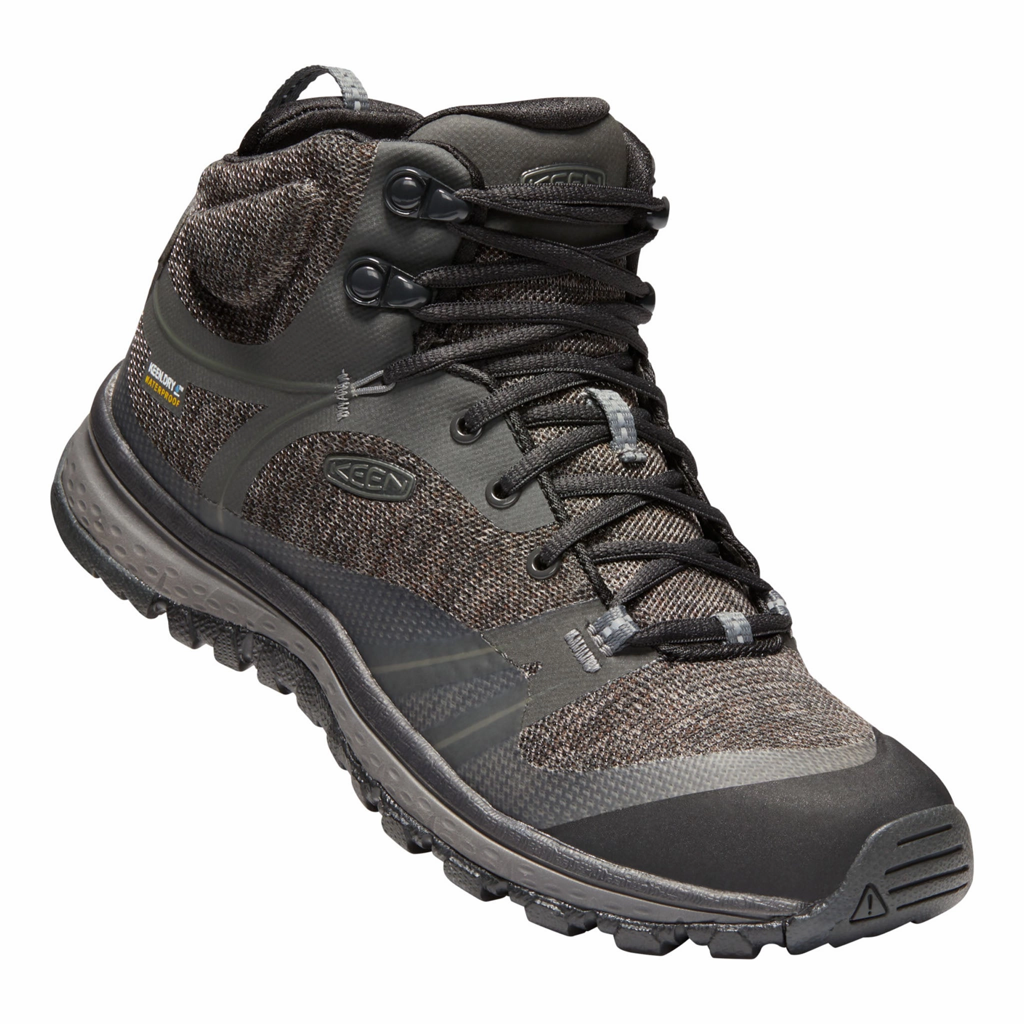 Waterproof Rock Climbing Shoes Women's Terradora Waterproof Boot Raven/Gargoyle