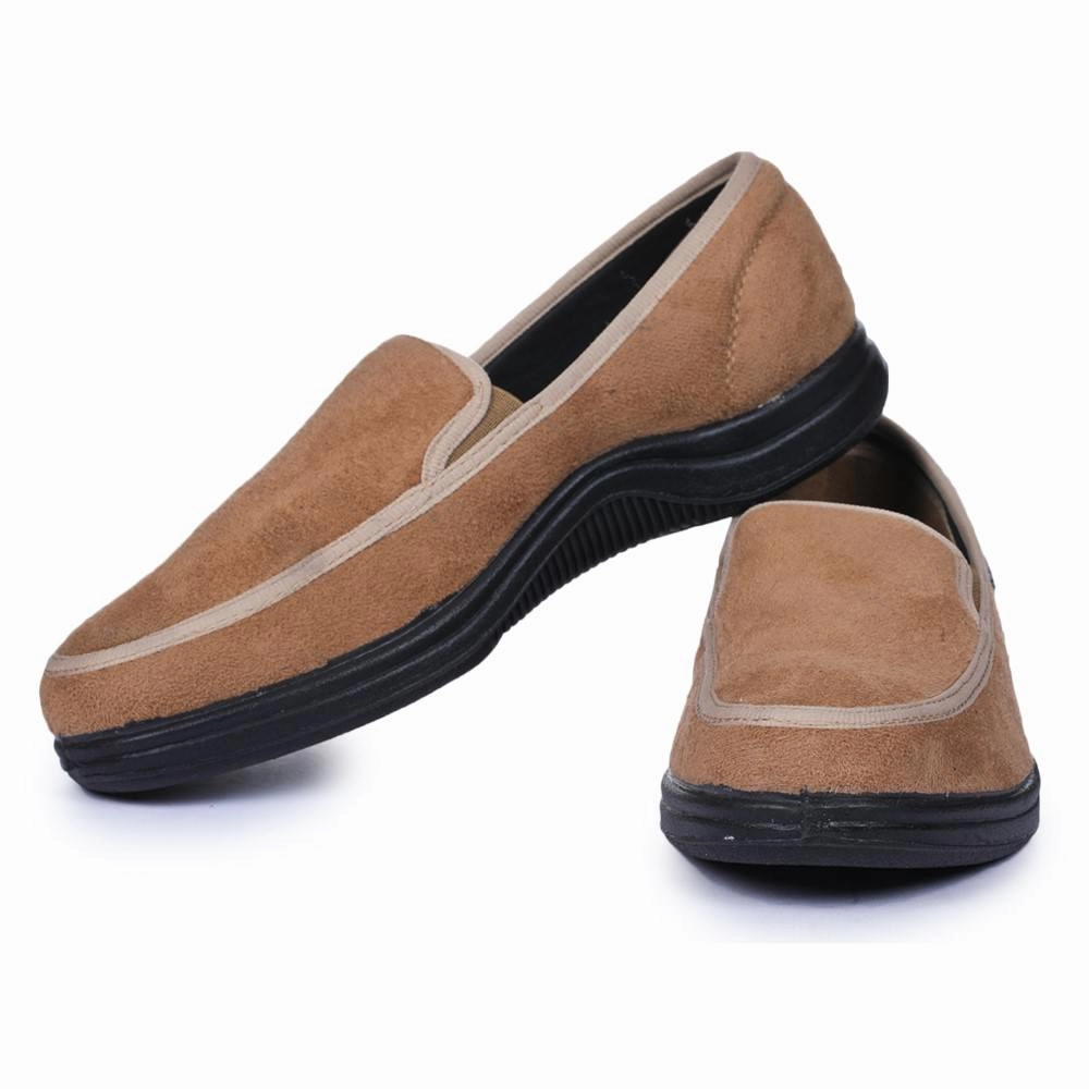 Gliders (Beige) Casual Slip on Shoes For Men 3070-65 By Liberty Java Casual Waterproof Shoe