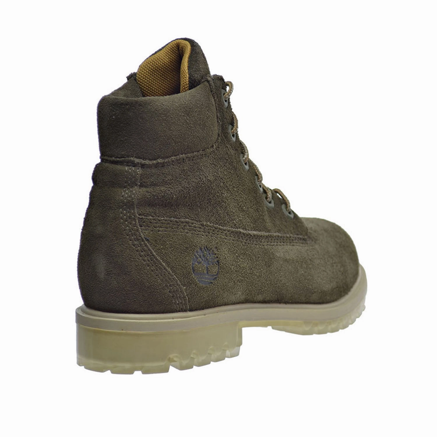 Waterproof Wide Shoes Timberland 6 Inch Big Kid's TPU Outsole Waterproof Suede Premium Boots Green